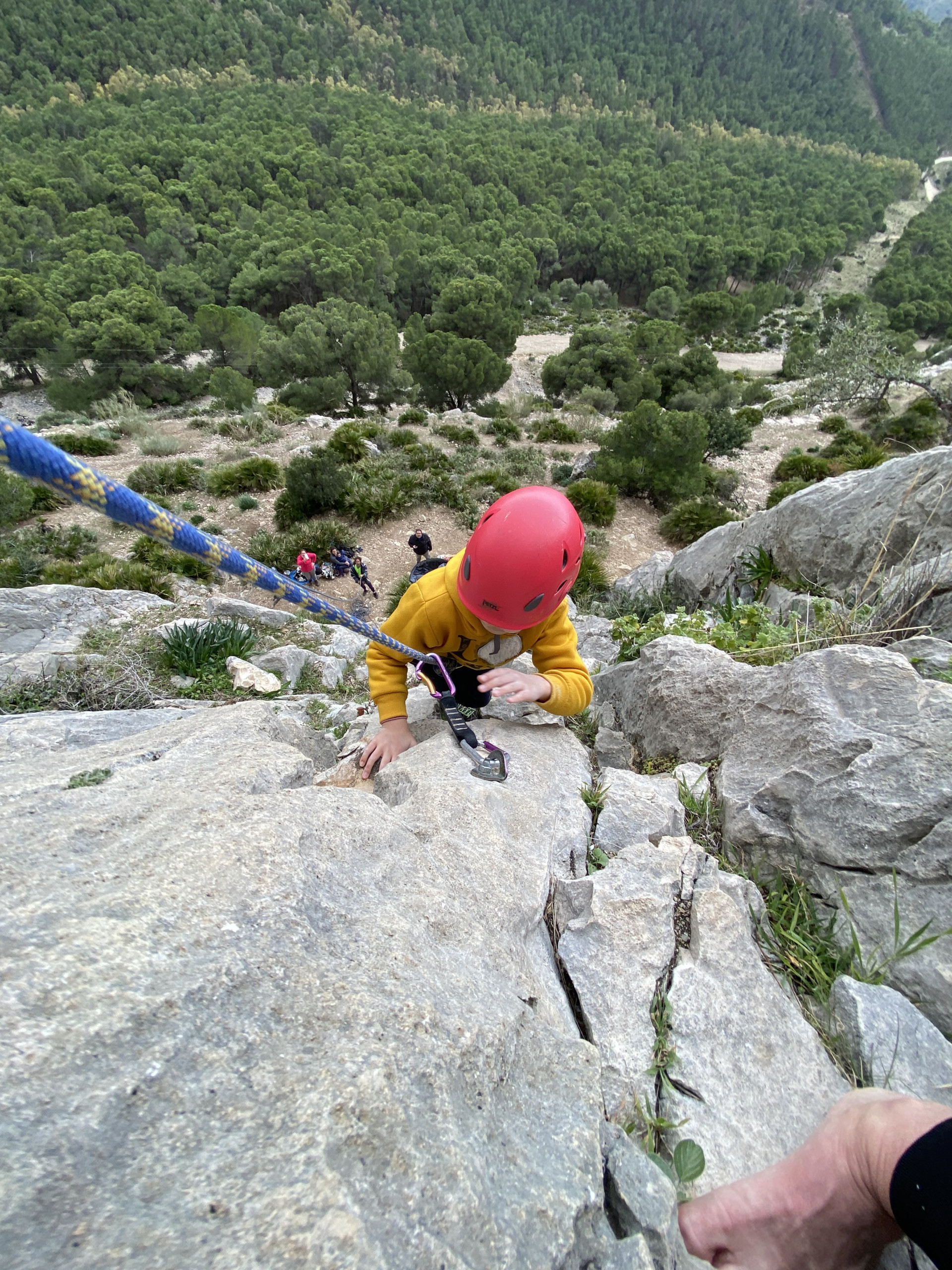 Escalada principiantes Málaga