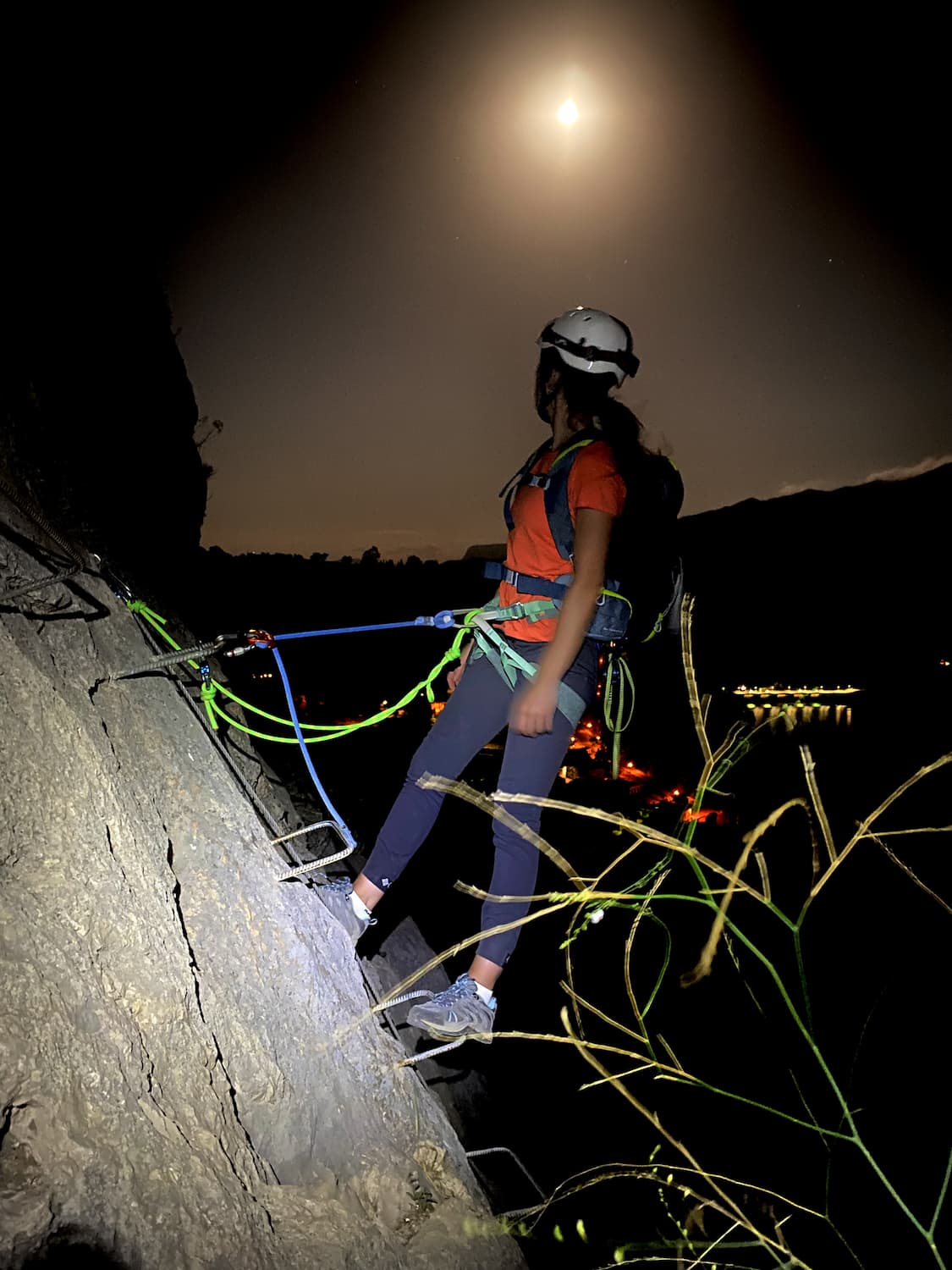 via ferrata luna llena